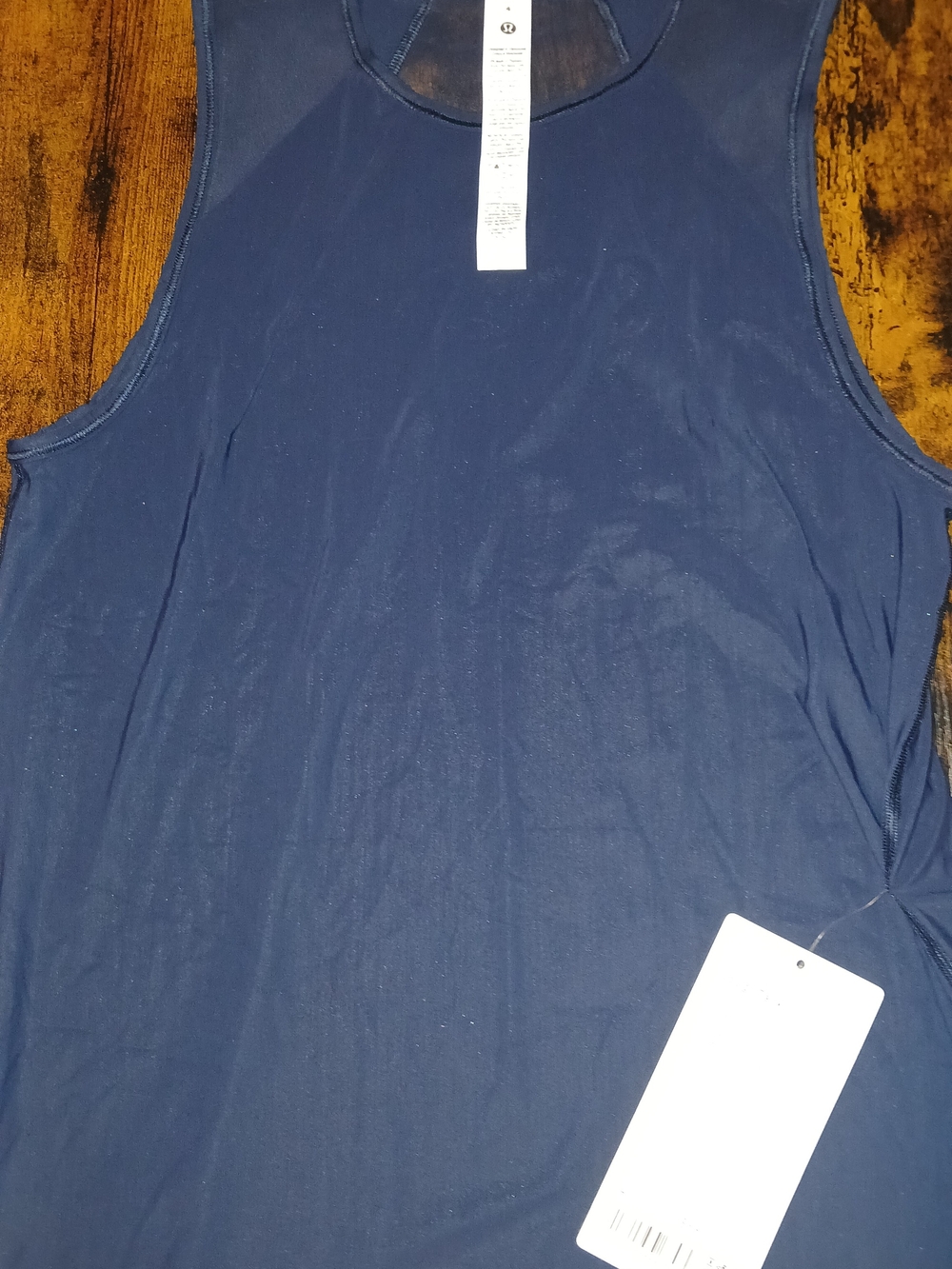 Lululemon Athletica Navy Sleeveless Tank Top